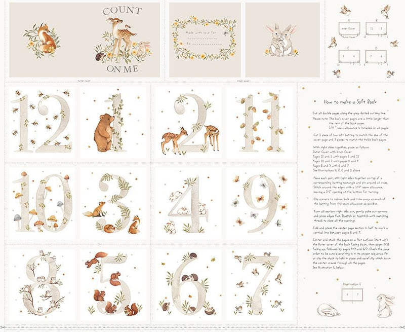 Dear Stella Count On Me Book Panel