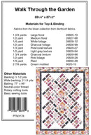 Walk Through The Garden Pattern