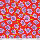 Kaffe Fassett Camo Flower Red Fabric