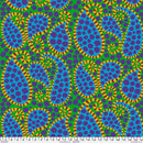 Kaffe Fassett Paisley Dot Green Fabric