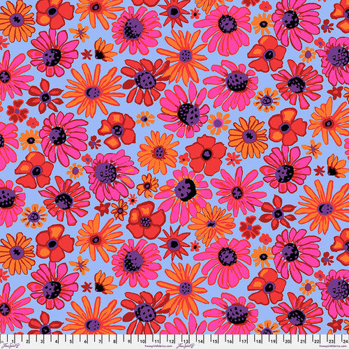 Kaffe Fassett Bloomers Lilac Fabric