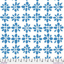 Kaffe Fassett Snow Flower White Fabric