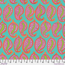 Kaffe Fassett Pasha Paisley Aqua Fabric