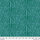 Kaffe Fassett Small Fronds Turquoise Fabric