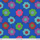 Kaffe Fassett Floral Connections Blue Fabric