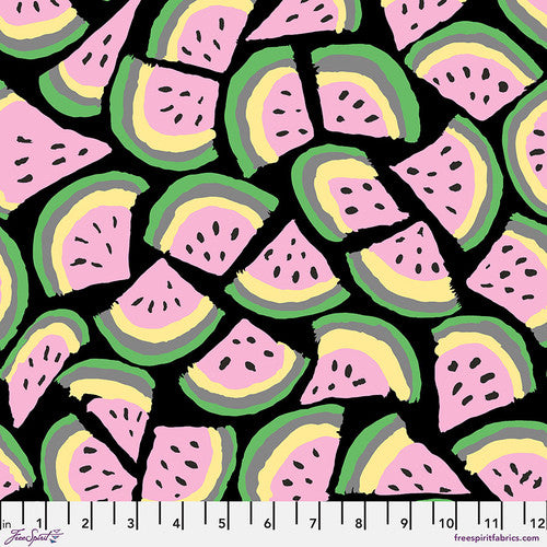 Kaffe Fassett Slice Black Fabric