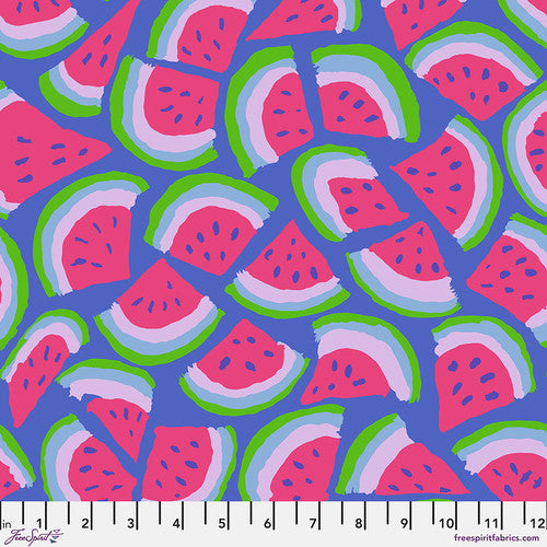 Kaffe Fassett Slice Purple Fabric