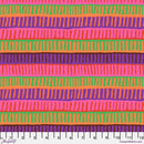 Kaffe Fassett Zipper Stripe Red Fabric