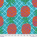 Kaffe Fassett Collective Upside Down Aqua Fabric