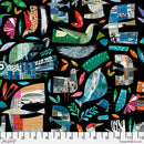 FreeSpirit Flying South Flock Together Midnight Fabric