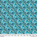 Freespirit L'Heure Bleue Tresor Teal Fabric