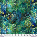 Freespirit L'Heure Bleue Reve Moss Green Fabric