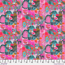 FreeSpirit Colori Blocks Pink Fabric