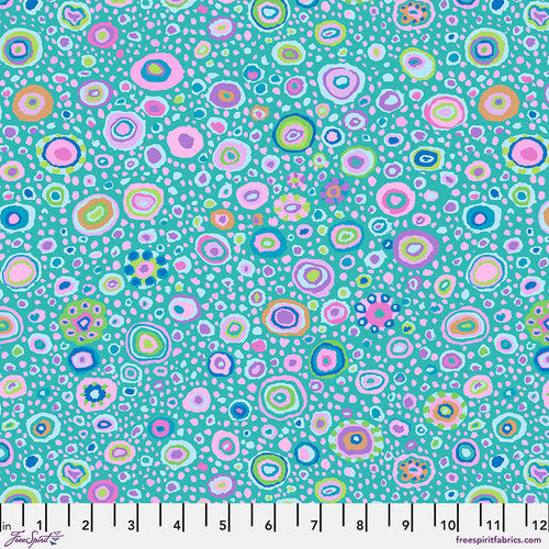 Kaffe Fassett Roman Glass Turquoise Fabric