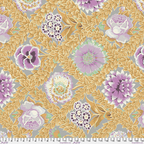 Kaffe Fassett Flower Lattice Pastel Fabric