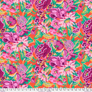 Kaffe Fassett Floral Dance Magenta Fabric