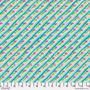 Kaffe Fassett Diagonal Poppy Aubergine Fabric