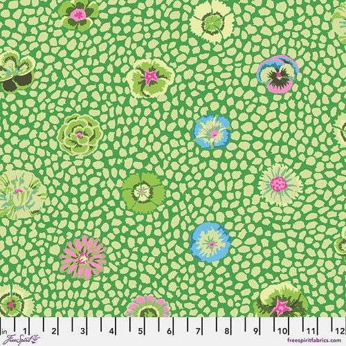 Kaffe Fassett Guinea Flower Moss Fabric