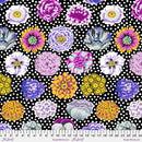 Kaffe Fassett Big Blooms Black Fabric