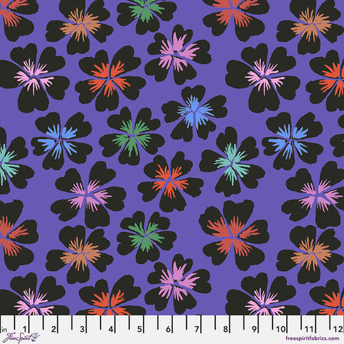 Kaffe Fassett Purple Petals Fabric
