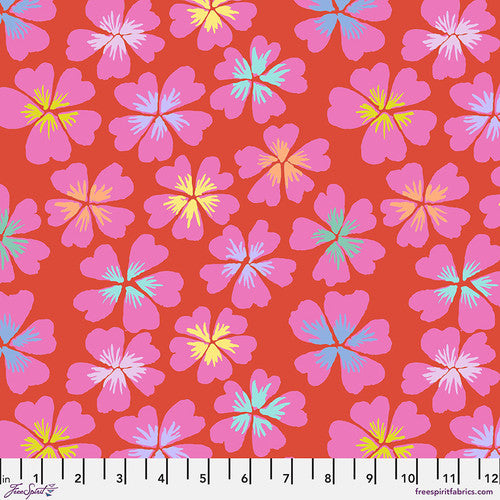 Kaffe Fassett Red Petals Fabric