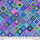 Kaffe Fassett Blue Square Dance Fabric