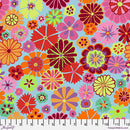 Kaffe Fassett Folk Flower Pink Fabric