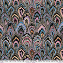 Kaffe Fassett Marble Scallops Black Fabric