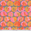Kaffe Fassett Palm Leaves Pink Fabric