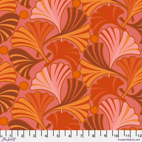 Jane Sassaman Flower Dance Ginko Warm Fabric