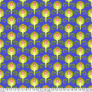 Jane Sassaman Vegetable Patch Artichoke Blue Fabric