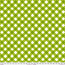 Jane Sassaman Vegetable Patch Check Green Fabric