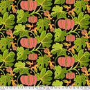 Jane Sassaman Vegetable Patch Pumpkin Pink Fabric