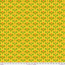 Jane Sassaman Vegetable Patch Sprout Yellow Fabric
