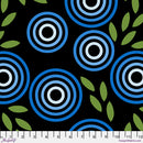 PREORDER Jane Sassaman Honeysuckle Summer Ripples Blue Fabric