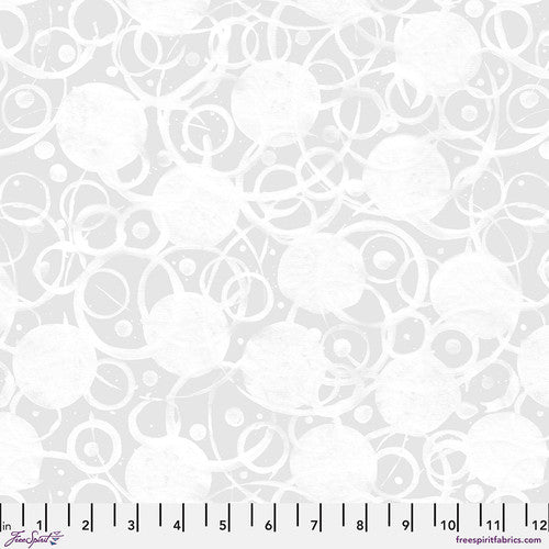 FreeSpirit Black And White Musical Brio White Fabric