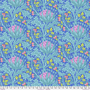 Kaffe x Morris & Co. Artichoke Blue Fabric