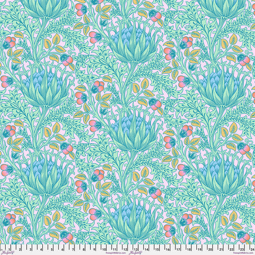 Kaffe x Morris & Co. Artichoke Lavender Fabric