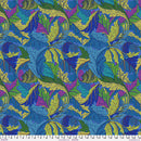 Kaffe x Morris & Co. Acanthus Cobalt Fabric