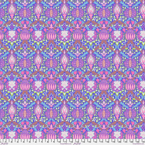 Kaffe x Morris & Co. Granada Purple Fabric