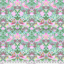 Kaffe x Morris & Co. Strawberry Thief Aqua Fabric