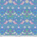 Kaffe x Morris & Co. Strawberry Thief Blue Fabric