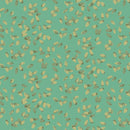 Martha Negley Garden Seeds Green Fabric