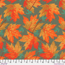 Martha Negley Golden Harvest Maple Sage Fabric