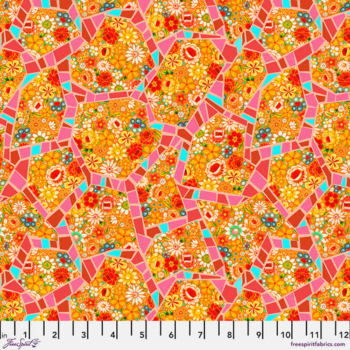 Freespirit Murano Rialto Gold Fabric