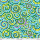 Kaffe Fassett Green Curly Baskets Fabric