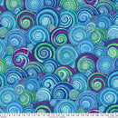 Kaffe Fassett Spiral Shells Blue Fabric