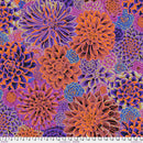 Kaffe Fassett House Leeks Purple Fabric