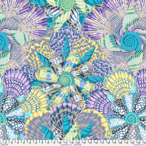 Kaffe Fassett Sailor Valentine Grey Fabric