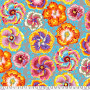 Kaffe Fassett Floating Hibiscus Grey Fabric